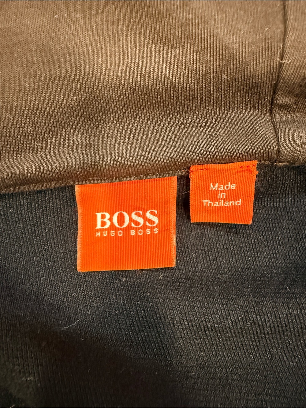 BOSS Orange Hugo Boss Black Full Zip Hooded Sweatshirt S - Picture 4 of 9